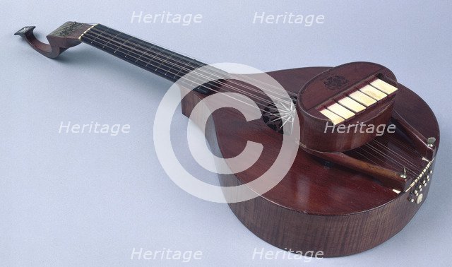 Guitar, 18th century. Artist: Unknown