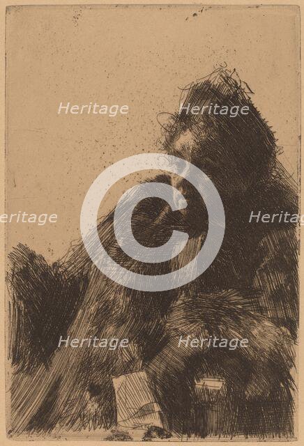 Madame Simon, II, 1891. Creator: Anders Leonard Zorn.