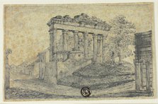 Temple of Concord at Foot of Campidoglio, n.d. Creator: Unknown.
