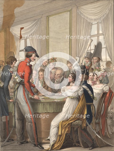 Russian Cossacks in Paris, 1914, 1814-1815.