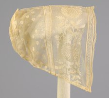 Bonnet, Irish, ca. 1840. Creator: Unknown.