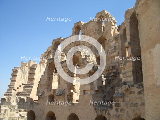 Amphitheatre of El Jem, Tunisia, 2009. Creator: Amanda Waite.