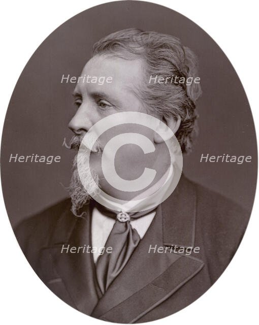 Frederick Goodall, painter, 1878. Creator: Lock & Whitfield.