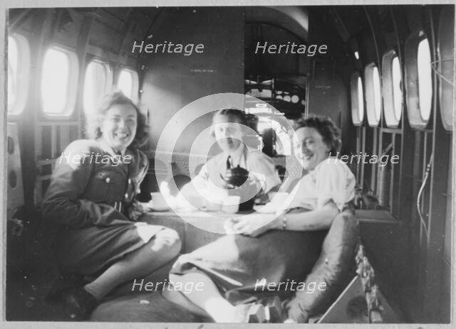 RAF Squires Gate, Saint Anne's on the Sea, Fylde, Lancashire, 1942-1943. Creator: Barnet Saidman.