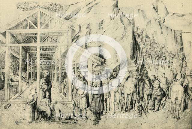 Adoration of the Magi, c1430-1460, (1943). Creator: Jacopo Bellini.