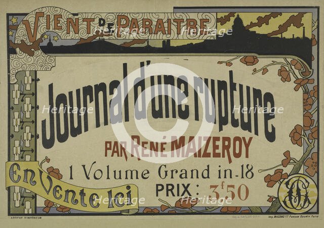 Journal d'une rupture, c1895 - 1911. Creator: Unknown.