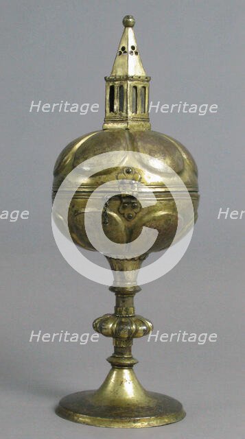 Ciborium, German, late 14th century-early 15th century. Creator: Unknown.