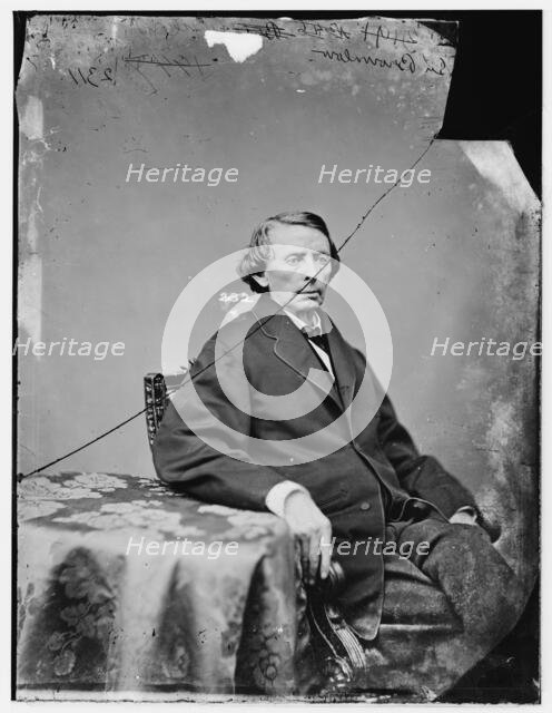 Parson Brownlow, between 1860 and 1875. Creator: Unknown.