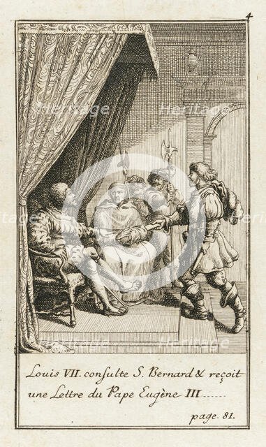 Illustration for Johann Christoph Mayer's 'History of the Crusades', 1781. Creator: Daniel Nikolaus Chodowiecki.