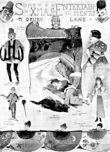 "Dick Whittington,'' at Drury Lane Theatre, 1895. Creator: George Meisenbach.