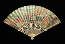 Fan, first quarter 18th century. Creator: Unknown.