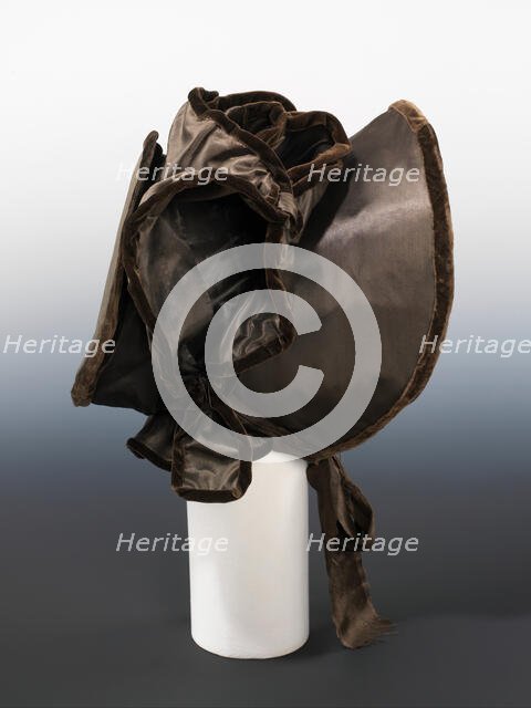 Bonnet, British, ca. 1820. Creator: Unknown.