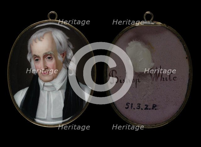 Rev. William White, D.D., ca. 1830. Creator: William Birch.