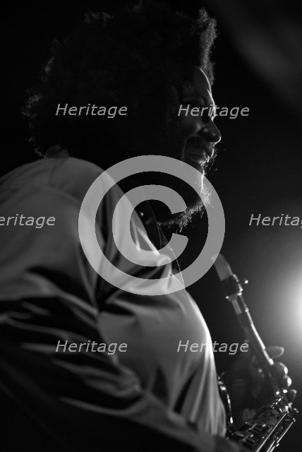 Kamasi Washington, 2018. Artist: Alan John Ainsworth.