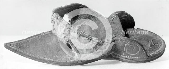 Patten (Overshoe), England, 1700/50. Creator: Unknown.