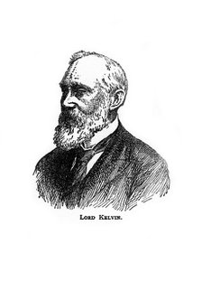 William Thomson, Lord Kelvin, Irish-Scottish mathematician, physicist and engineer, (20th century). Artist: Unknown