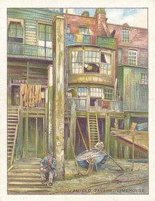 'An Old Tavern, Limehouse', 1929. Artist: Unknown.