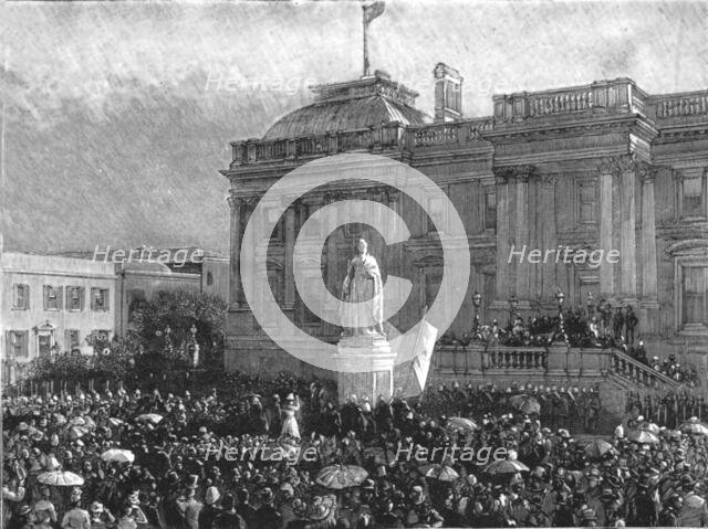 ''Unveiling the Queen's Statue at Capetown, South Africa', 1890. Creator: Unknown.