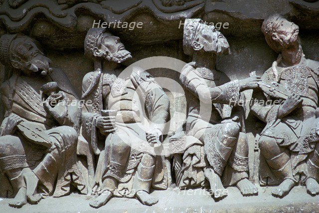 Detail of the Abbey-Church of St-Pierre-at-Mossaic. Artist: Unknown