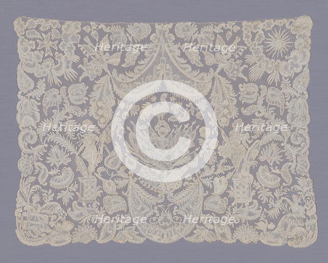 Cravat End, Flanders, 1700-50. Creator: Unknown.