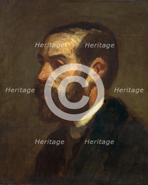 Hippolyte Lavoignat, c. 1860. Creator: Honore Daumier.