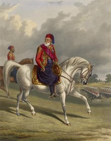 Ibrahim Pasha of Egypt (1789-1848), 1846. Artist: Laporte, George Henry (1799-1873)