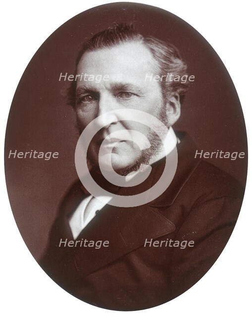 Hugh McCalmont Cairns, politician and statesman, 1881. Creator: Lock & Whitfield.