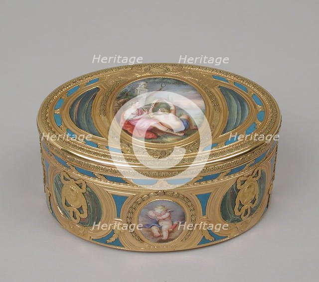 Snuffbox, 1769-70. Creator: Jean-Joseph Barrière.