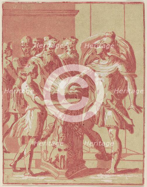 Mucius Scaevola. Creator: Anton Maria Zanetti.