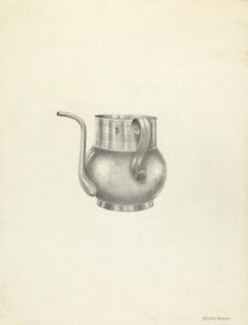 Silver Spout Cup, c. 1938. Creator: Holger Hansen.