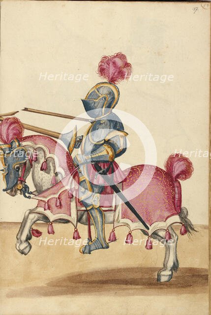 A Tournament Contest, about 1560-1570. Creator: Unknown.