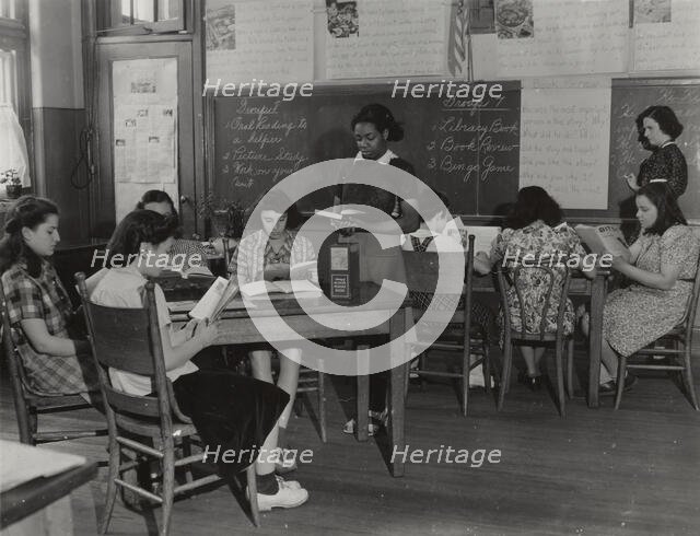 Testing procedure and technique, P.S. 19, 1941. Creator: Tillery.