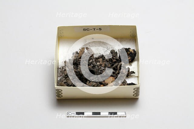 Textile fragments, Warring States period, 475-221 BCE. Creator: Unknown.