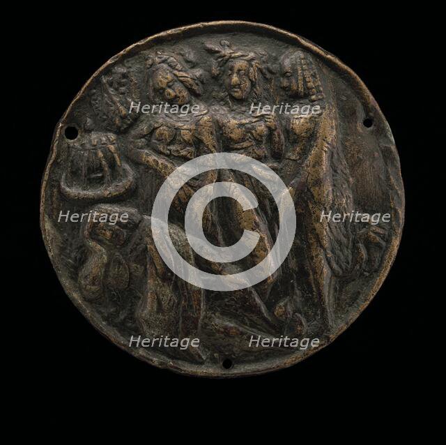 The Judgment of Paris, 15th century. Creator: Unknown.