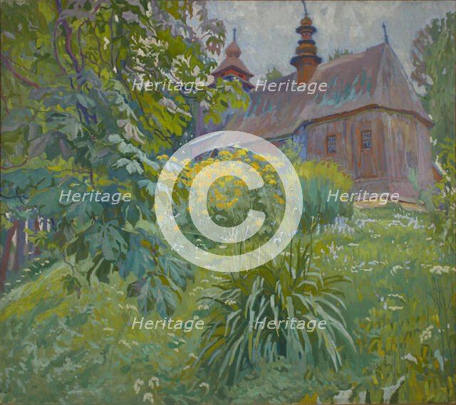 Church Silence, between 1906-1910. Creator: Stanislaus Kamocki.