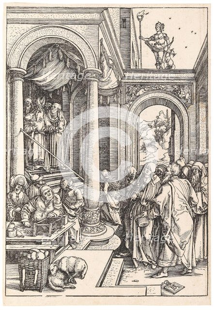 The Presentation of the Blessed Virgin Mary, from The Life of the Virgin, c. 1504. Creator: Dürer, Albrecht (1471-1528).