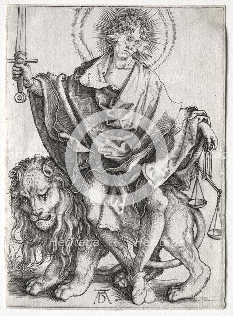 Son of Righteousness, c. 1500. Creator: Albrecht Dürer (German, 1471-1528).