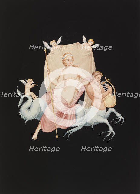 A copy of the Pompeii paintings, c1760s. Creator: Unknown.