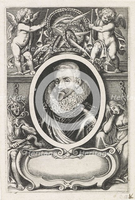 Portrait of Johann Tserclaes, Count of Tilly. Artist: Vorsterman, Lucas, the Elder (1595-1675)