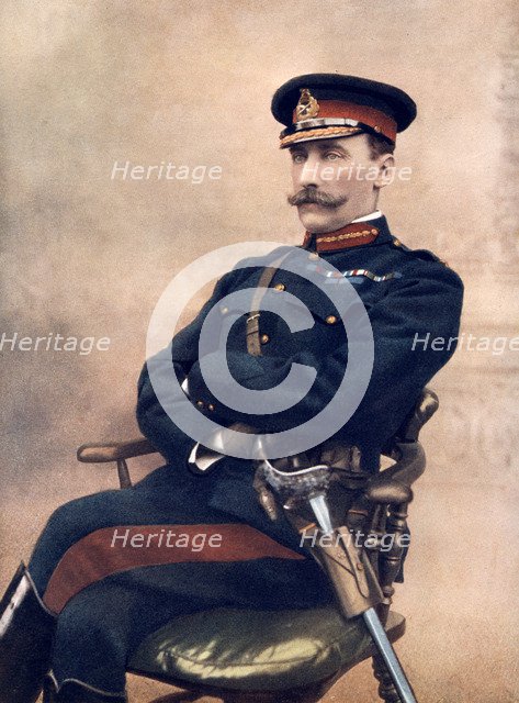 Lieutenant-General Sir HC Chermside, Commanding 14th Brigade in South Africa, 1902.Artist: C Knight