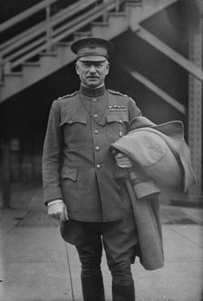Major General W.G. Haan arriving, 1919. Creator: Bain News Service.