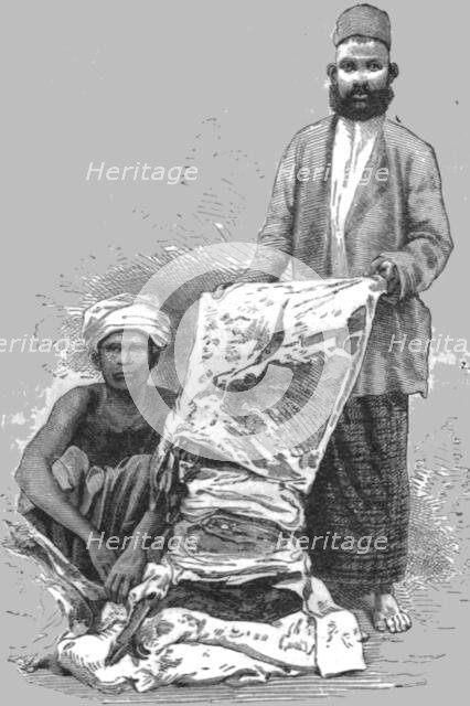 'Moors-- Cloth Vendors; Four Months in Ceylon', 1875. Creator: Unknown.