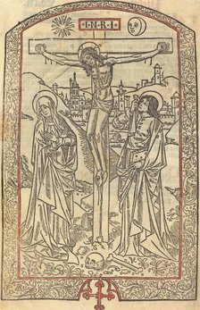 The Crucifixion, c. 1485. Creator: Unknown.