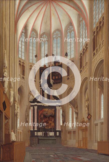 Cathedral of Saint John at 's-Hertogenbosch, 1646. Creator: Pieter Jansz Saenredam.