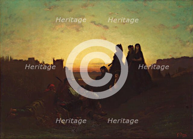 The Serenade, c1863. Creator: Doré, Gustave (1832-1883).