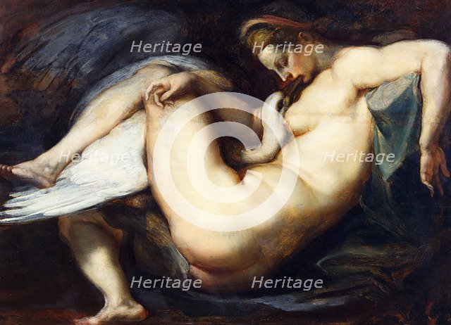 Leda and the Swan, 1598-1599. Artist: Rubens, Pieter Paul (1577-1640)