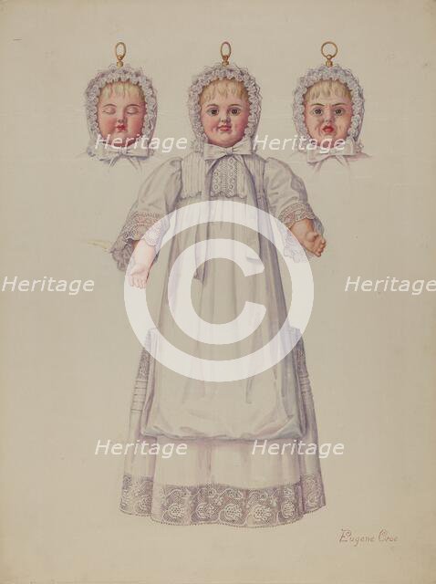 Doll - "Grace", c. 1938. Creator: Eugene Croe.