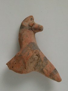 Fragment of a Horse, Coptic, 4th-7th century. Creator: Unknown.