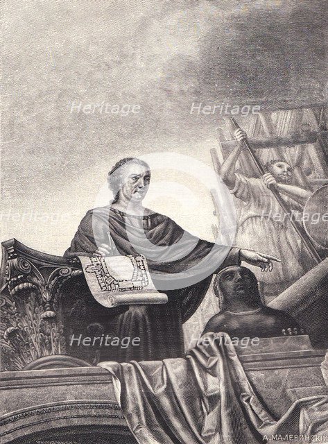 Portrait of the architect Vincenzo Brenna (1747-1820), 1897. Artist: Anonymous  