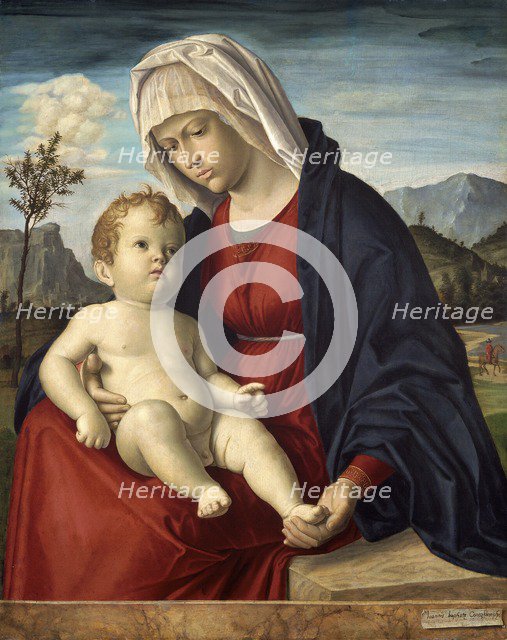 'Virgin and Child', c1500. Creator: Giovanni Battista Cima da Conegliano.